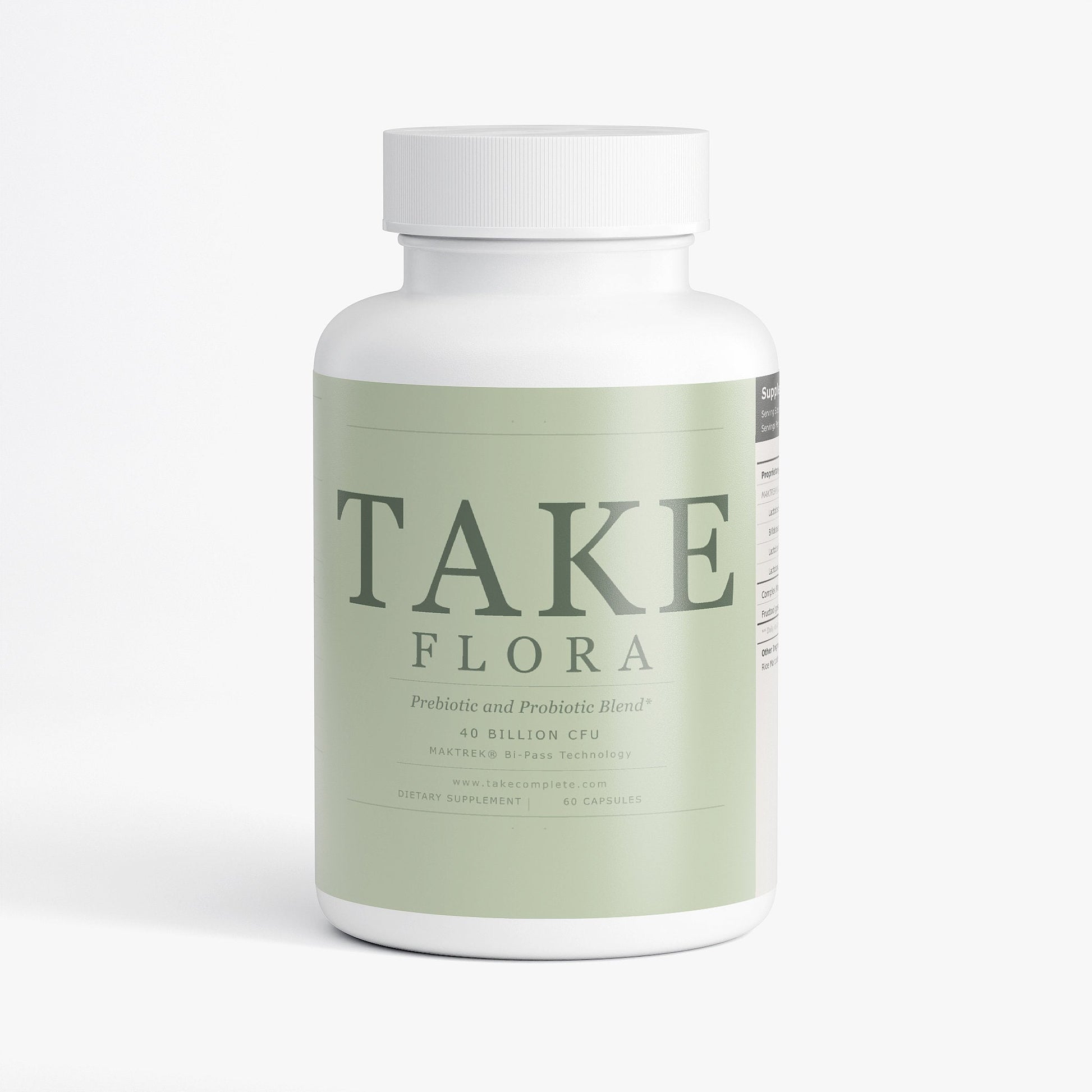 TAKE Flora Prebiotic and Probiotic Blend