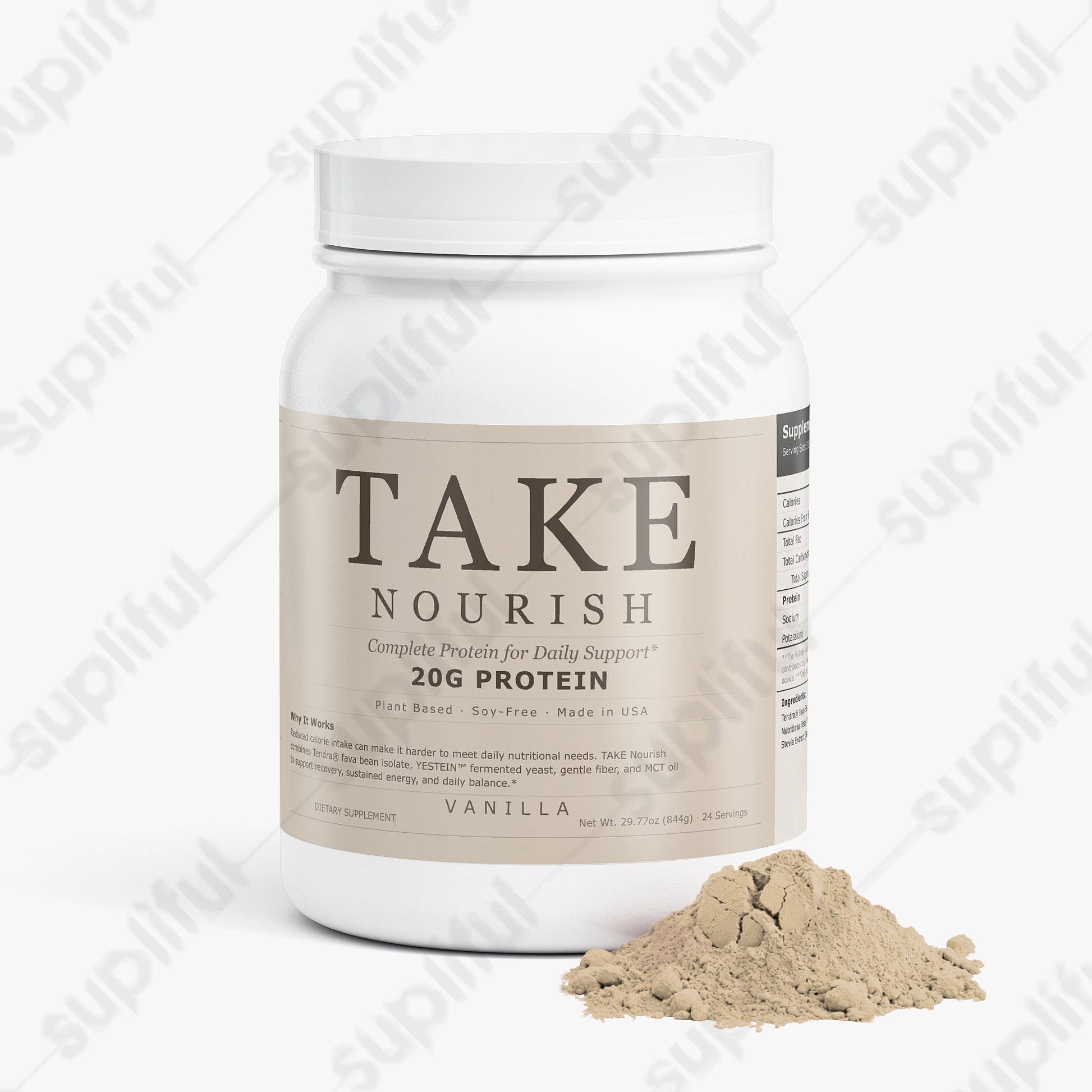 TAKE Nourish Vanilla Plant Protein