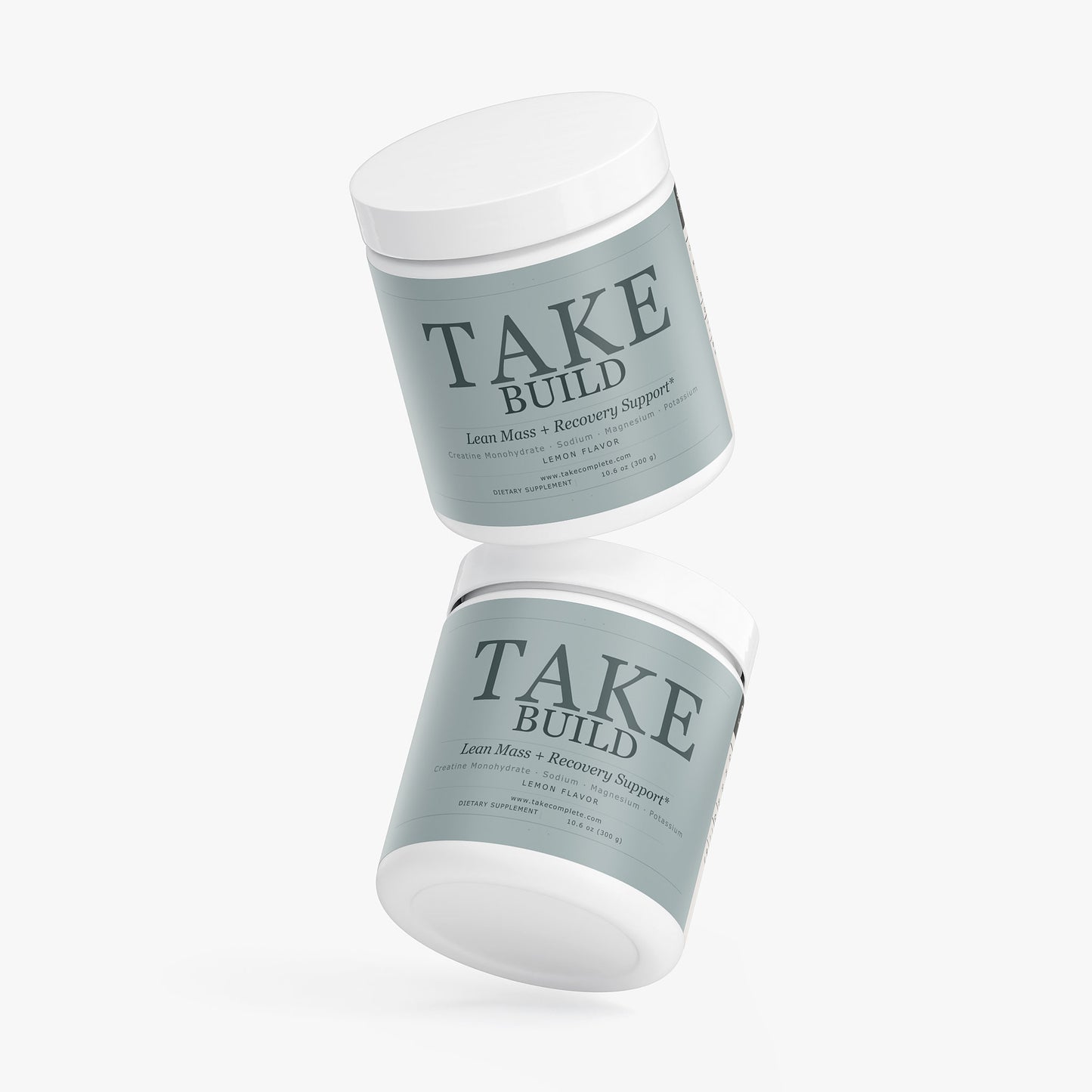 TAKE Build creatine electrolyte powder label, panel 4 of 5