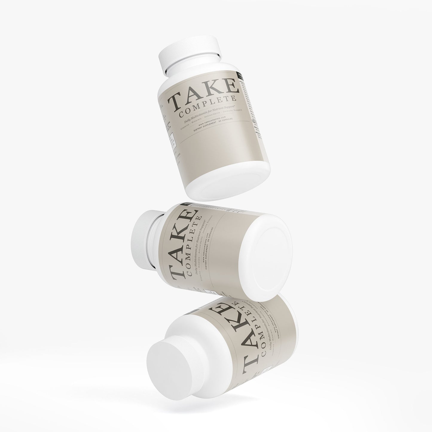 TAKE Complete multivitamin label, panel 4 of 5