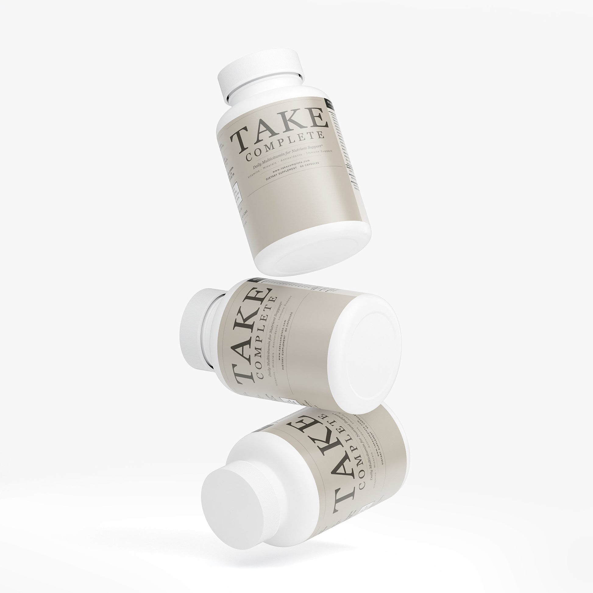 TAKE Complete multivitamin label, panel 4 of 5
